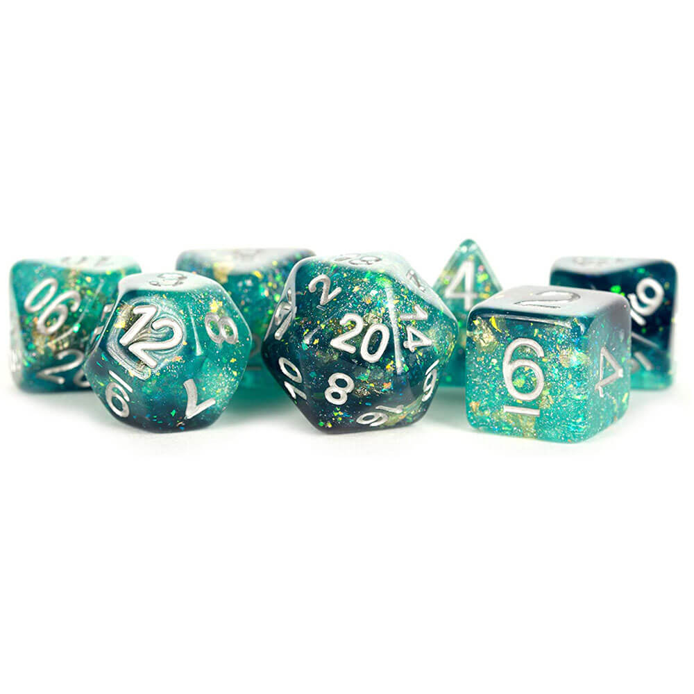 MDG Resin Eternal Polyédral Dice Set 16 mm