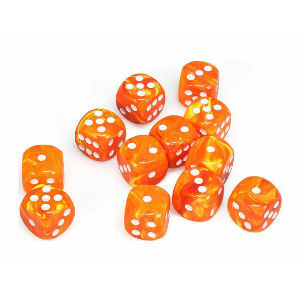 D6 Dice Vortex 16 mm (12 dés)