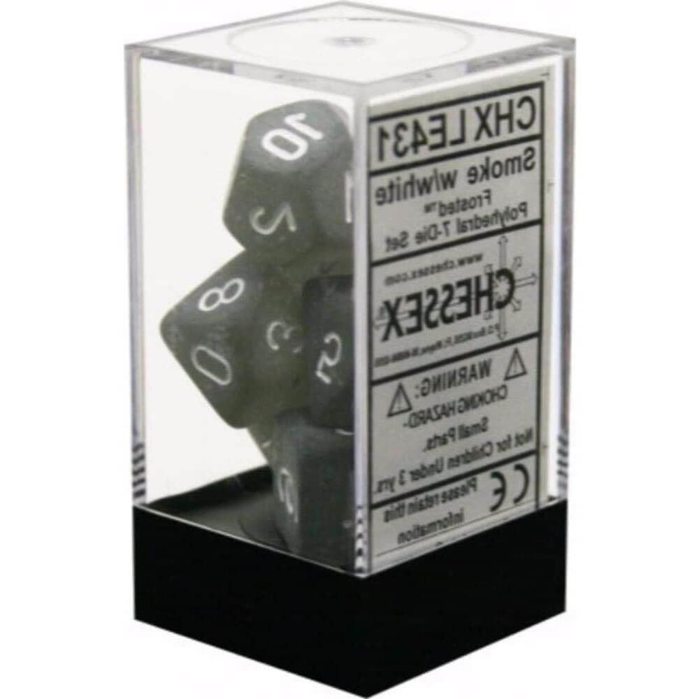 D7 DE SET Dice Glassato Poly (7 dadi)