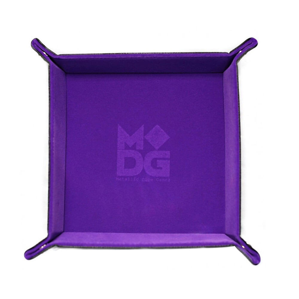 MDG Velvet Folding Dice Tray