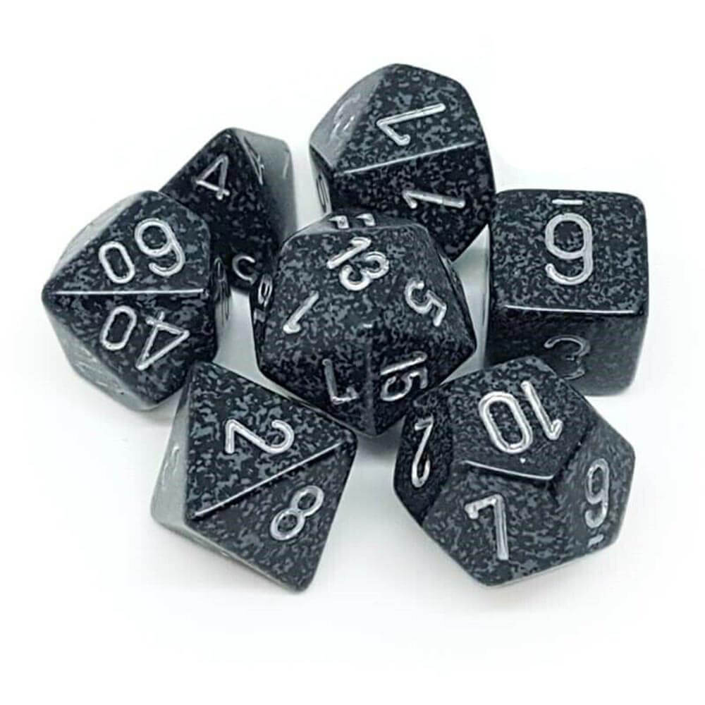 D7 Die Set Dice Dice moteled Poly (7 dados)