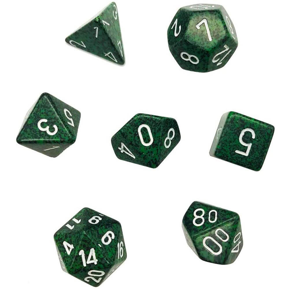 D7 DICE DICE DICE SPECKLED POL (7 DICE)