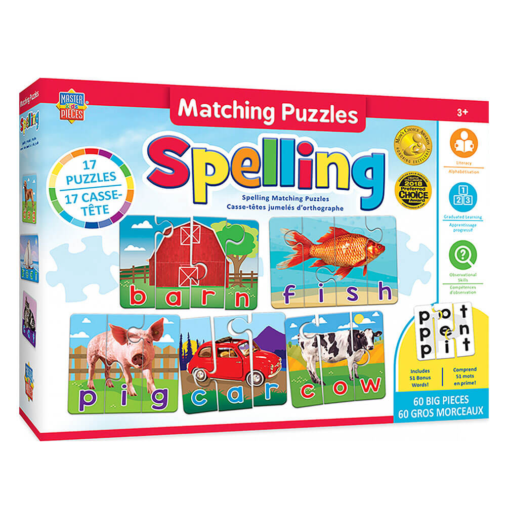 Masterpieces educatieve matching puzzel