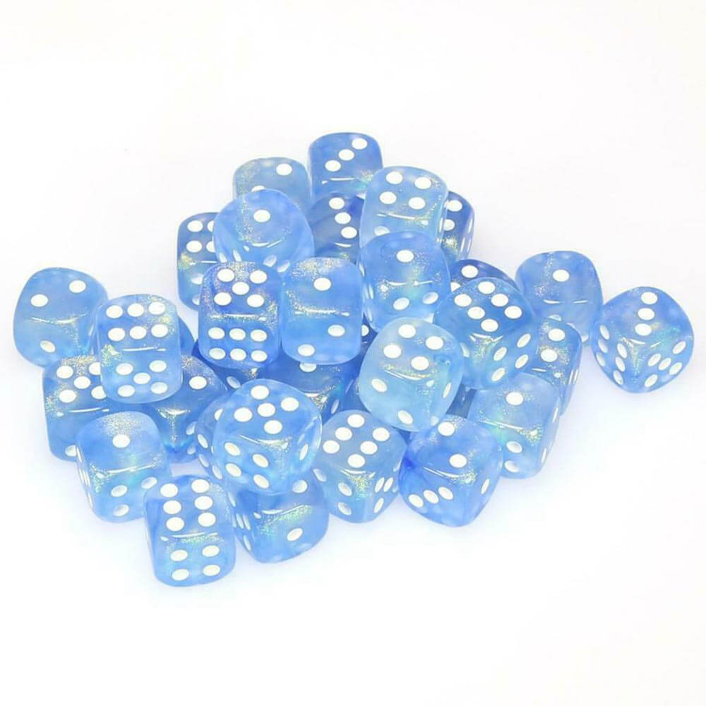 D6 Dice Borealis 12mm (36 dadi)