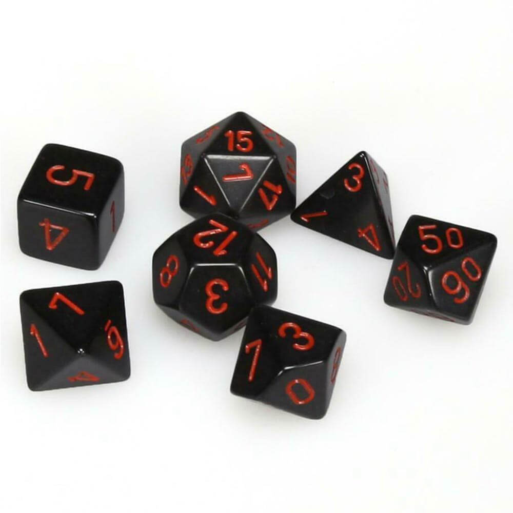 D7 Die Set Dice Opque Opque Polyh (7 dados)