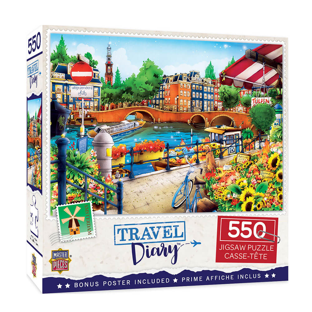 Puzzle de voyage de voyage MP (550pcs)