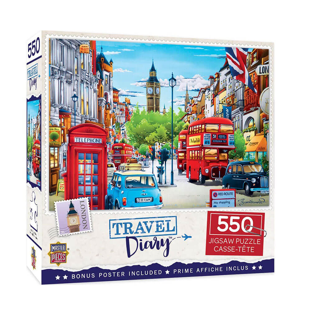 MP Travel Diary Puzzle (550 stcs)