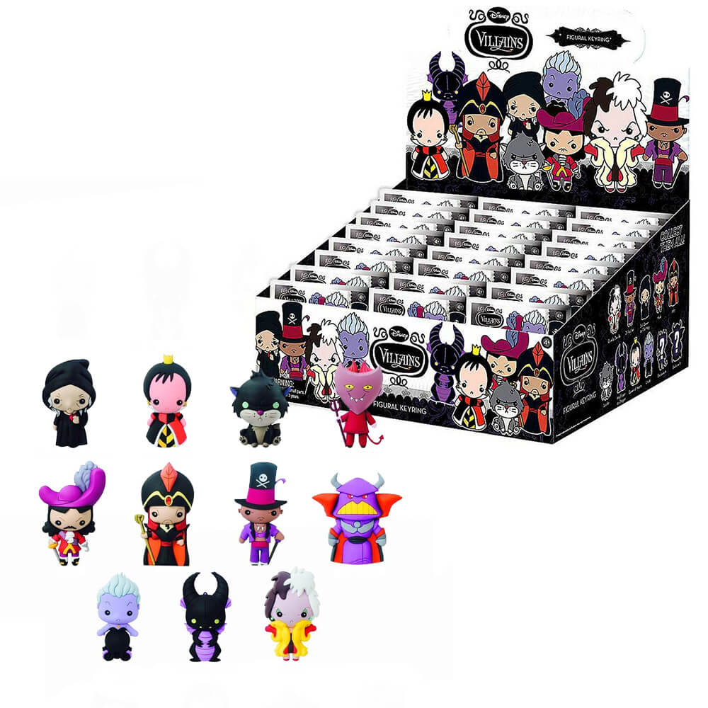 Keyring 3D Blind Bag Disney (24 Pk)