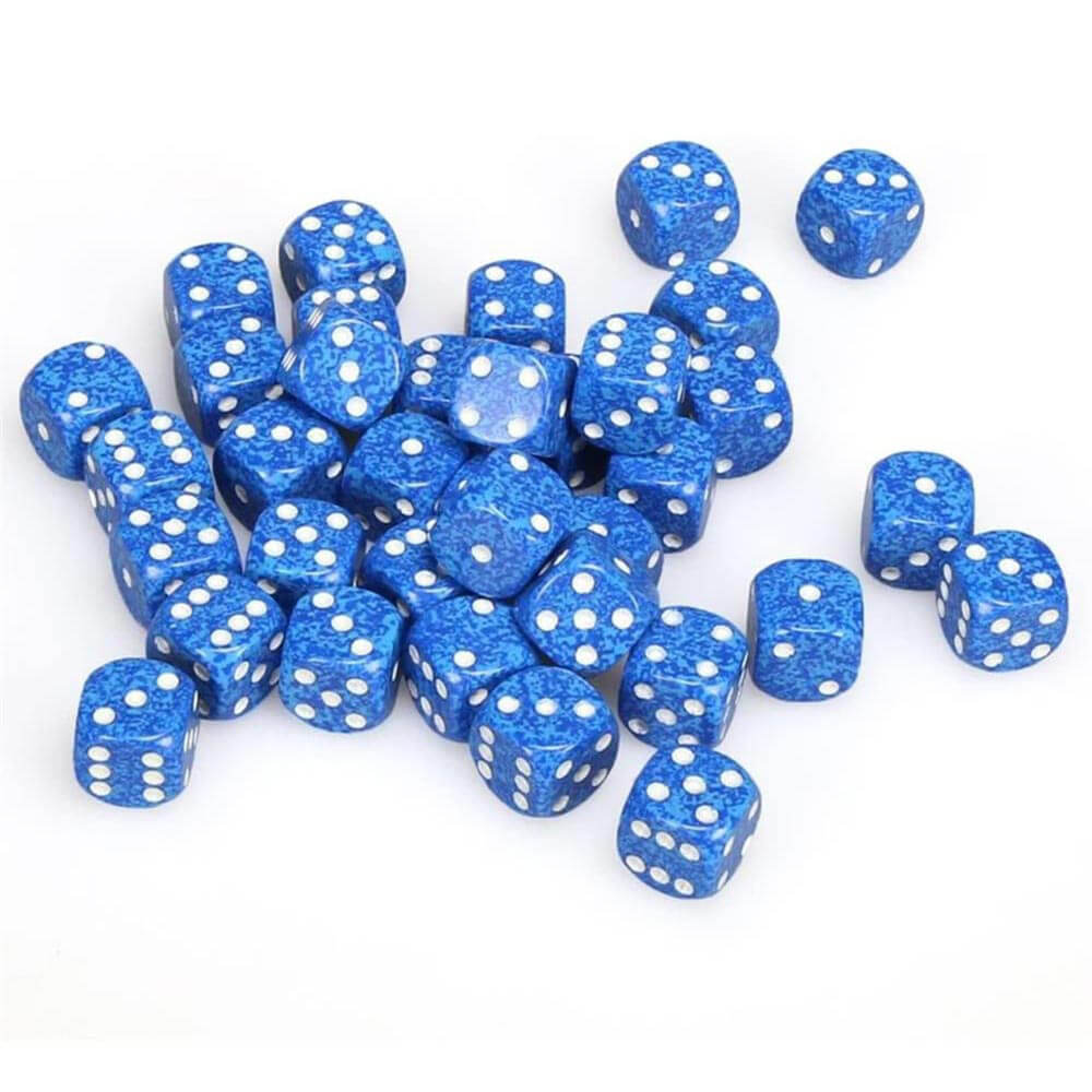 D6 Dice moucheté de 12 mm (36 dés)