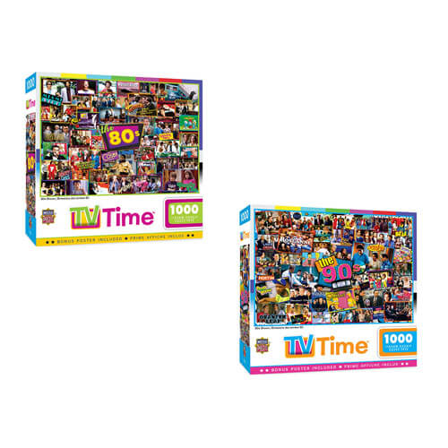 MasterPieces TV Time Shows 1000pc Puzzle