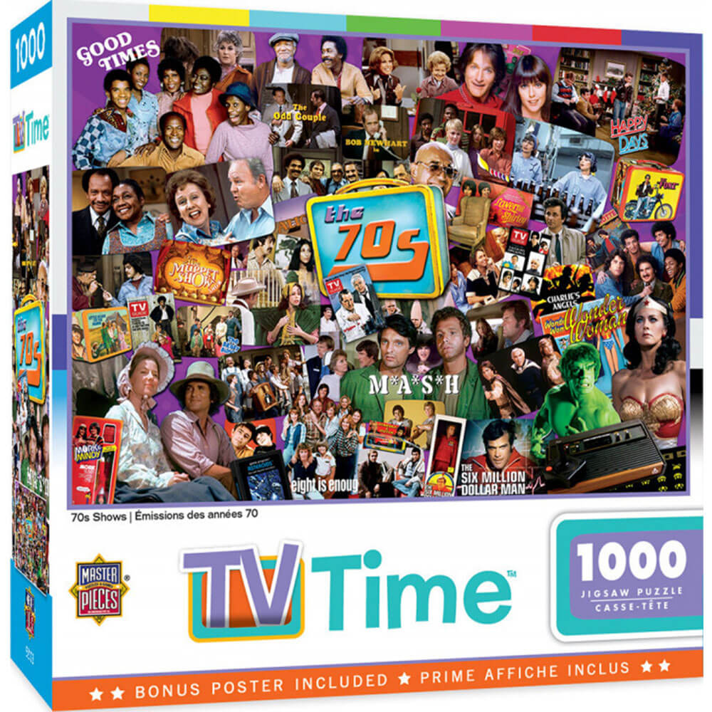 Masterpieces TV Time montre 1000pc Puzzle