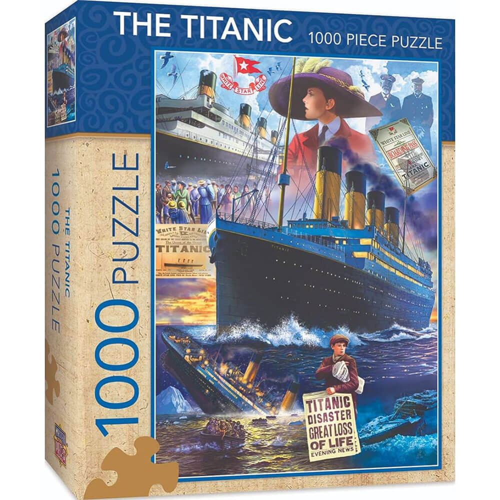 Mesterverk Titanic 1000pc puslespill