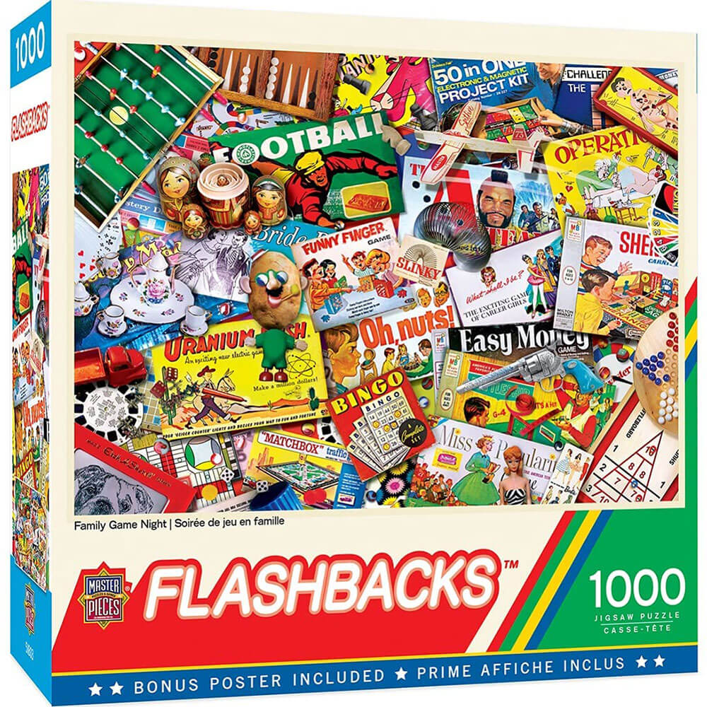 Puzzle Flashbacks 1000pc Puzzle