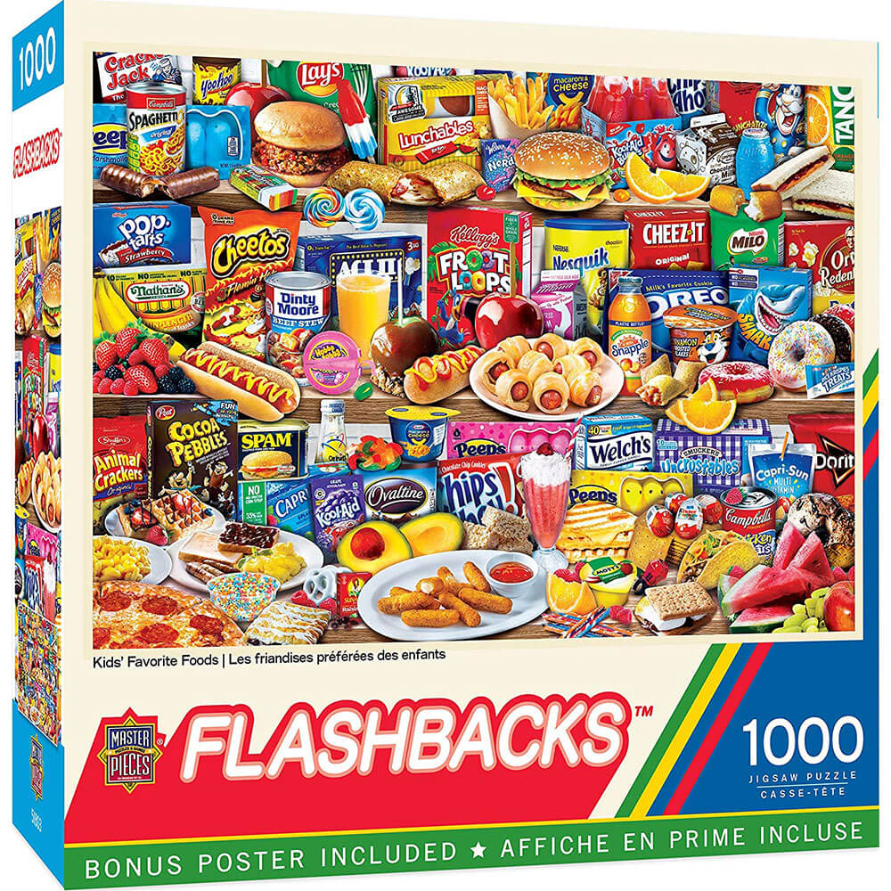 Masterpieces flashbacks 1000pc puslespil