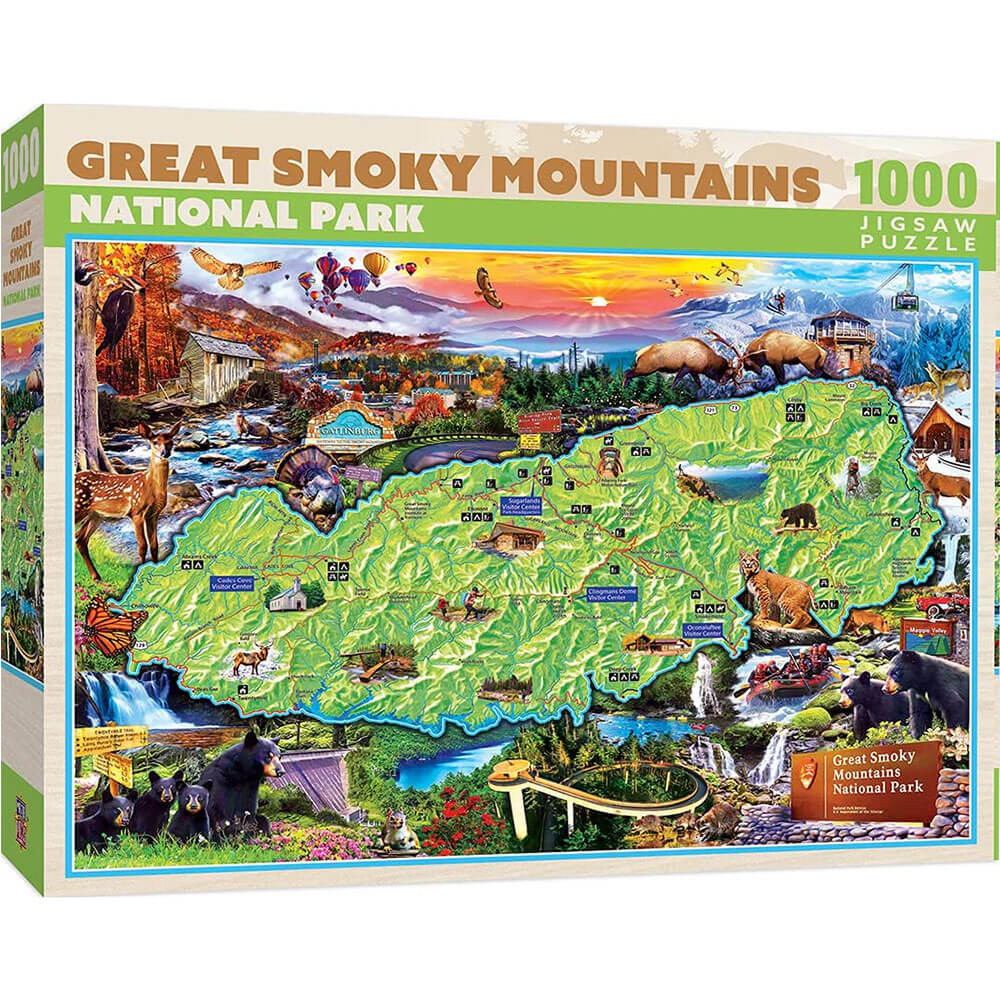 Masterpieces National Park 1000pc puslespil