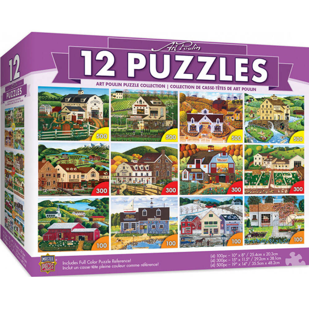 Masterpieces Puzzle de 12 packs