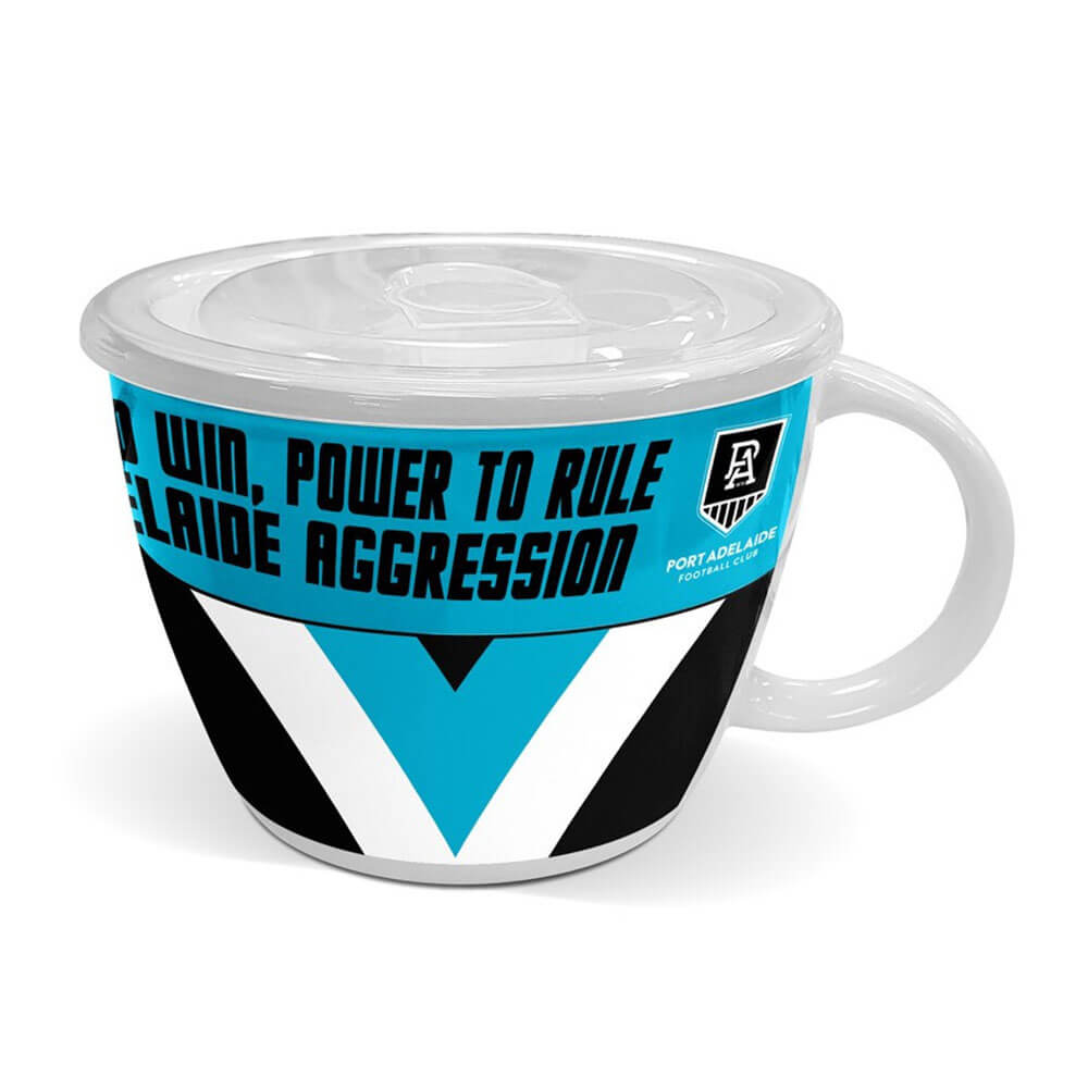 Tasse de soupe AFL avec couvercle