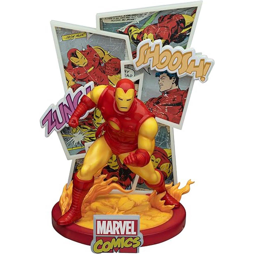 Beast Kingdom D Stage Marvel Comics Iron Man Figure