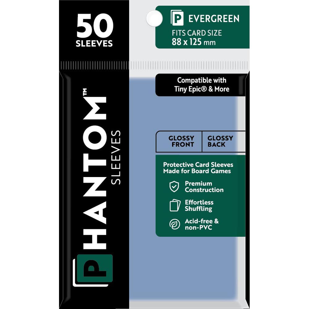 Evergreen Phantom Tleeves 50pcs (88x125 mm)