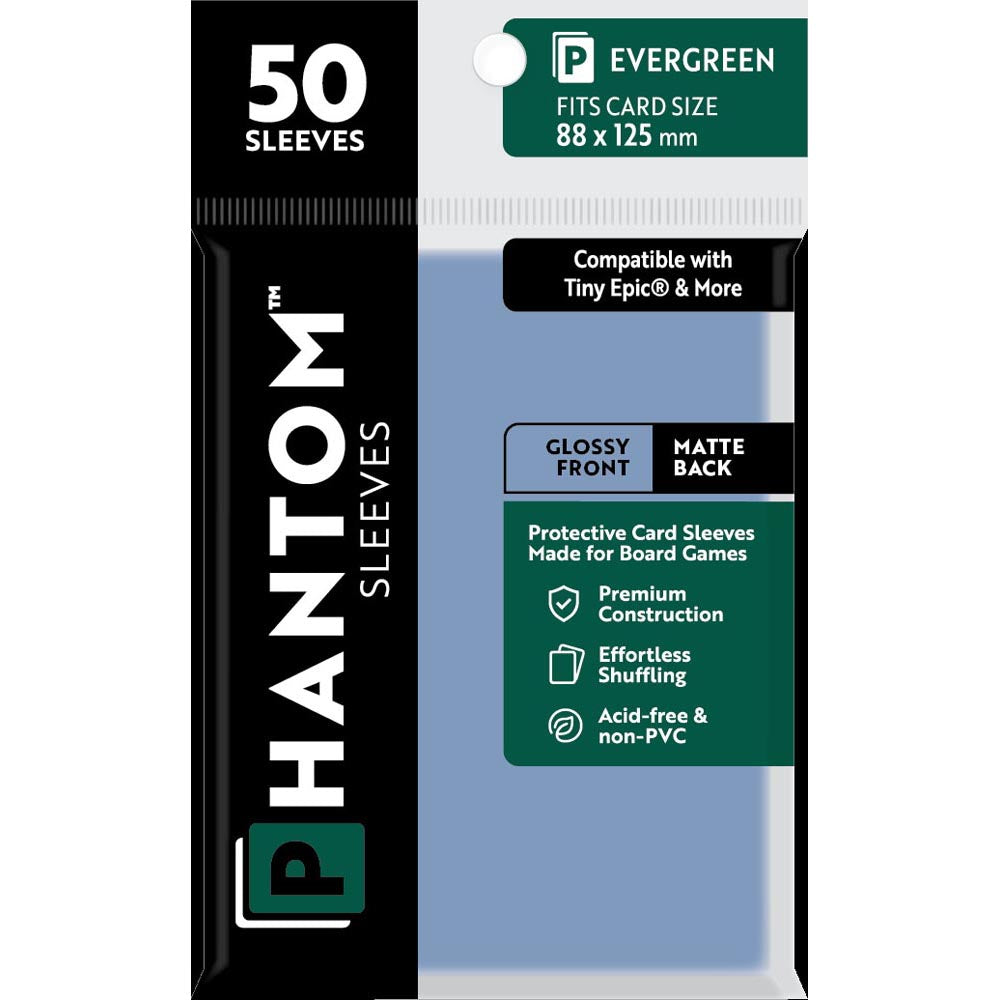 Evergreen Phantom Tleeves 50pcs (88x125 mm)