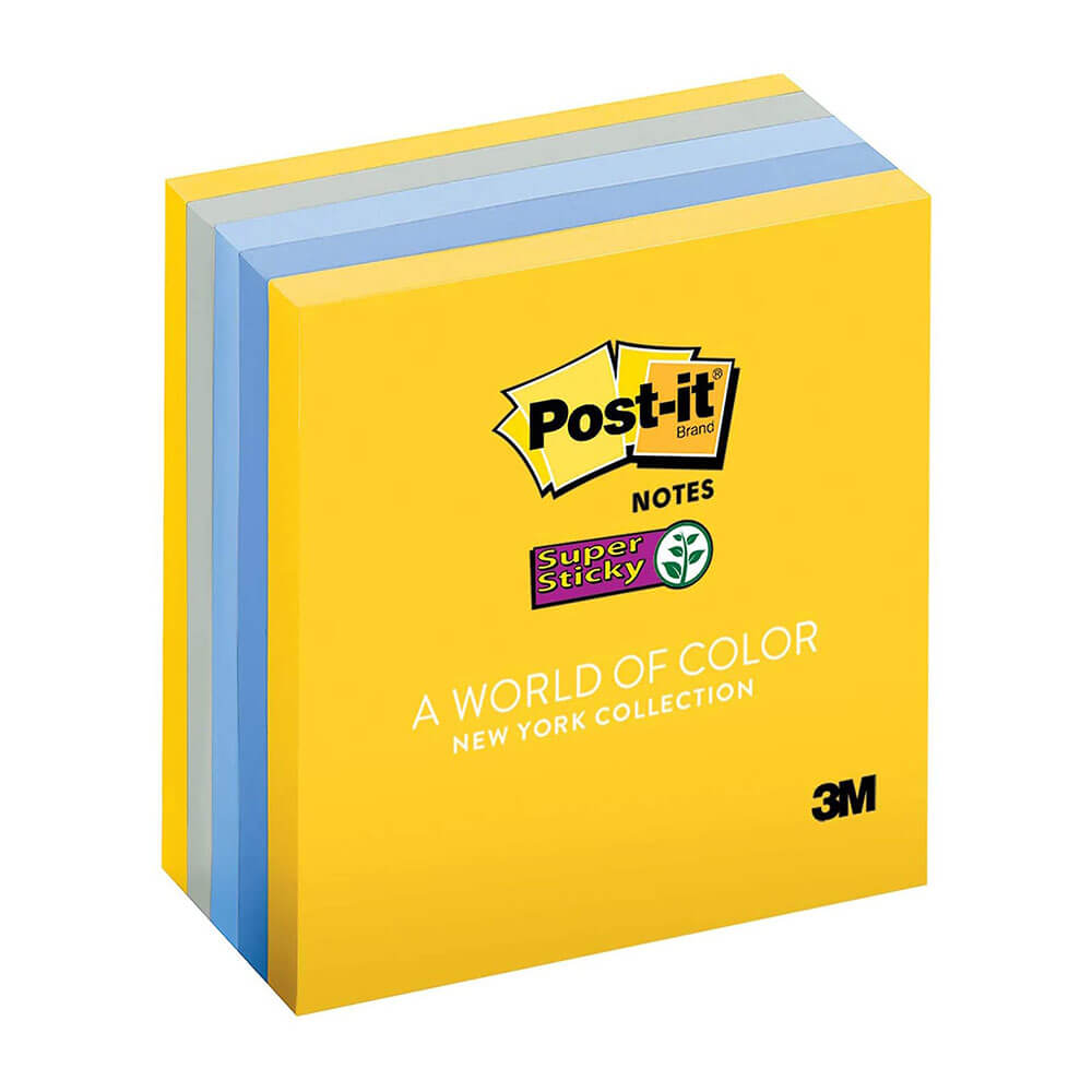 Post-it Súper Sticky Notes 76x76 mm (5pk)