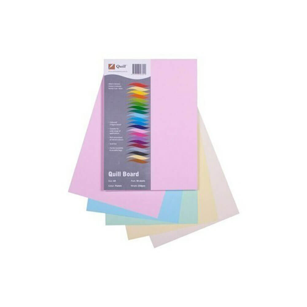 Quill Cardboard A4 (50 pk)