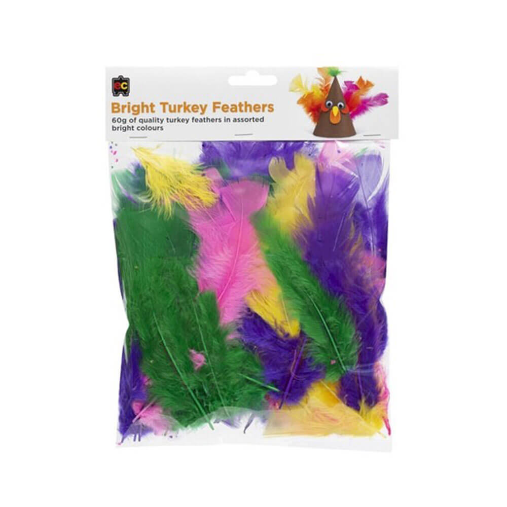 EC Turkey Feathers 60G