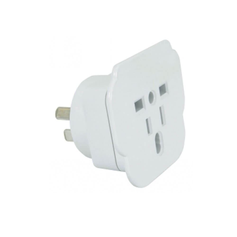 Adaptateur de voyage Moki (blanc)