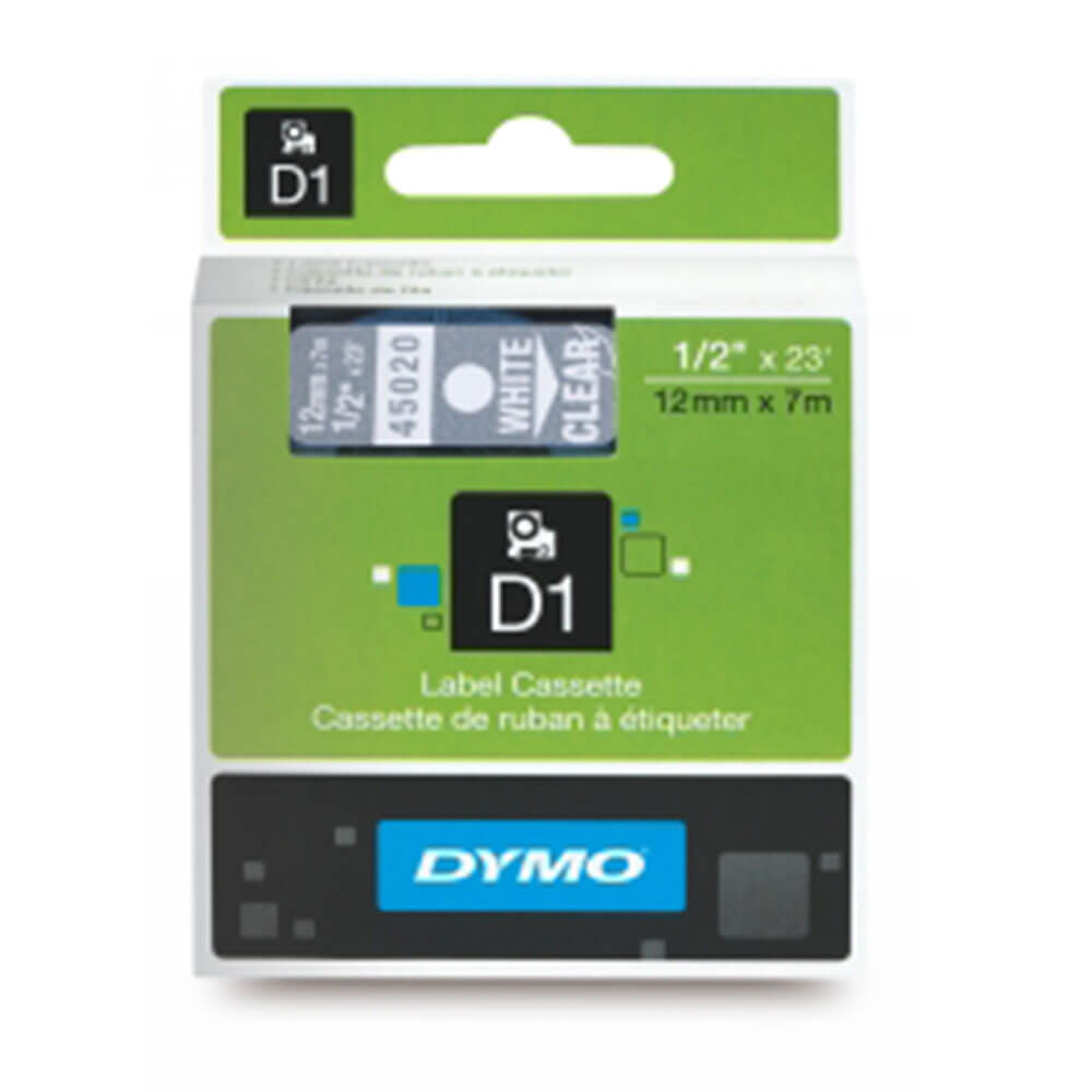 Dymo D1 Tape Label 12mmx7m