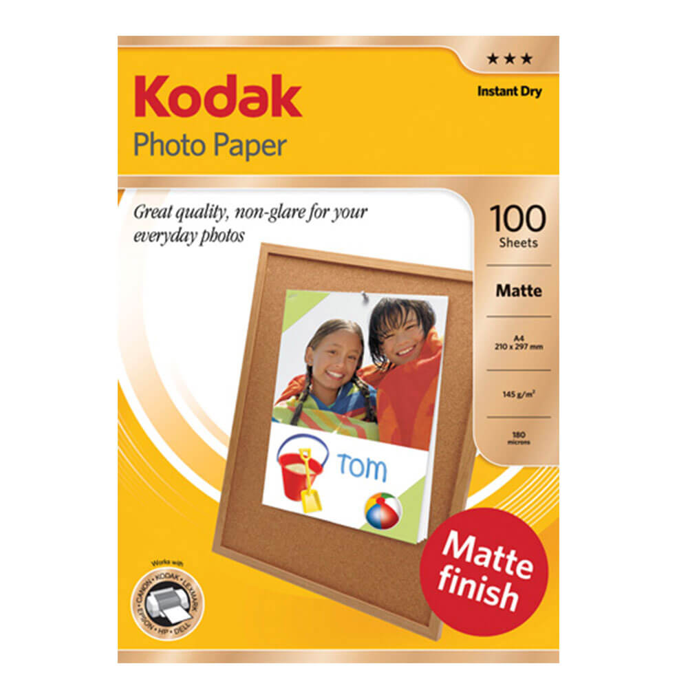 Papier photo mat kodak quotidien (100pk)