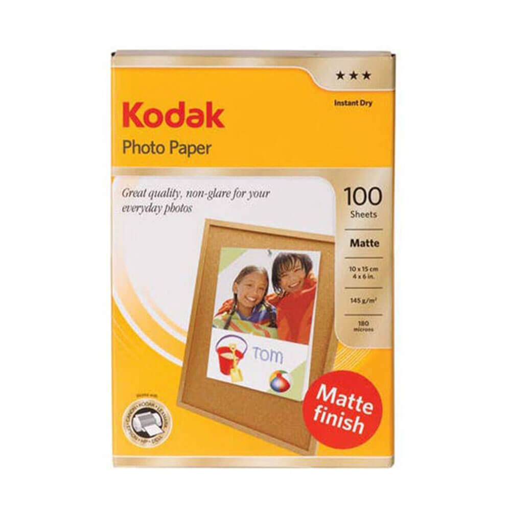 Papel fotográfico mate de Kodak Everyday Matte (100pk)