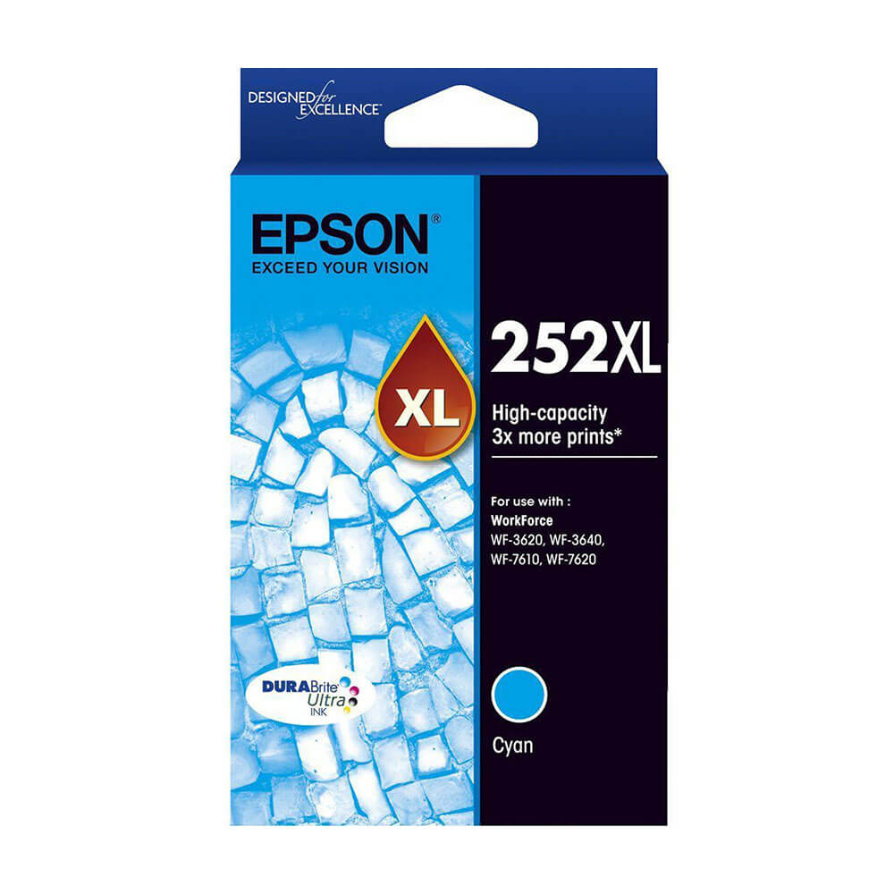 Cartucho de jato de tinta de alta capacidade Epson 252xl