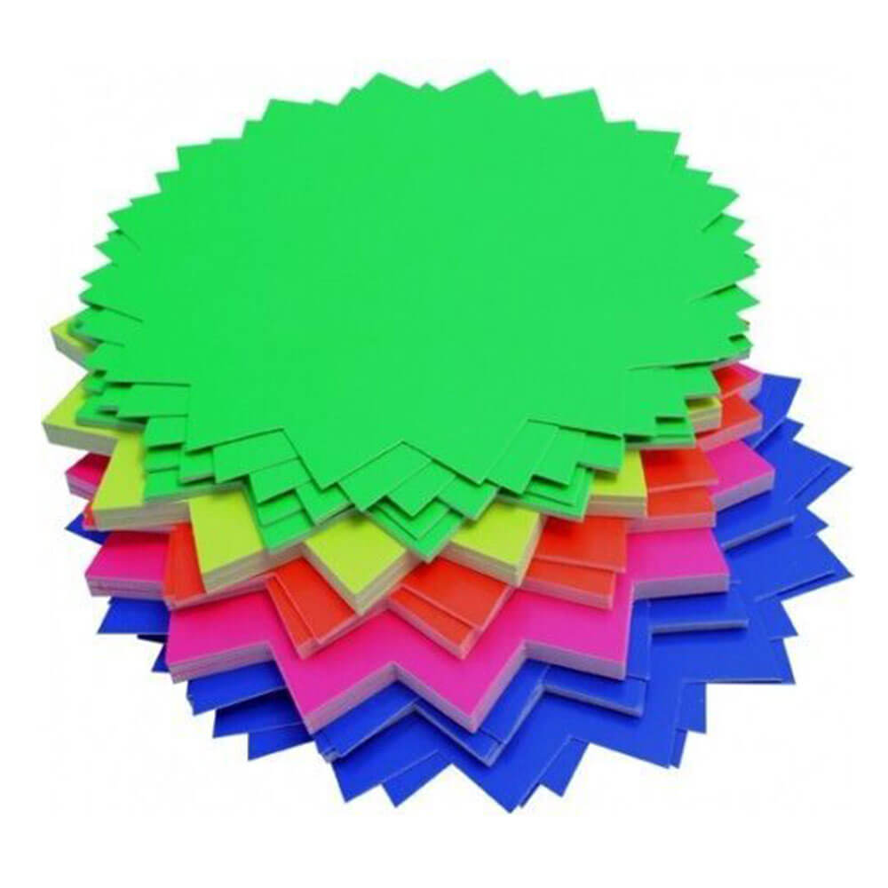 Rainbow Starburst Single -sidefide Board 300GSM 60pk