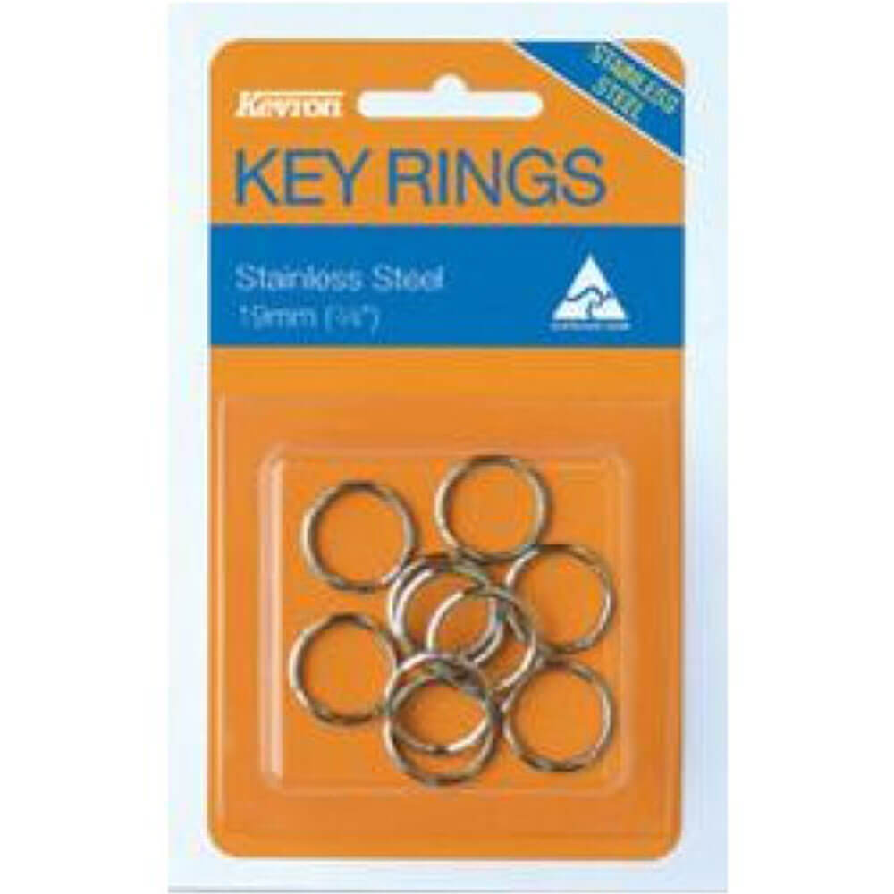 Kevron Key Anneaux 19 mm (10pk)