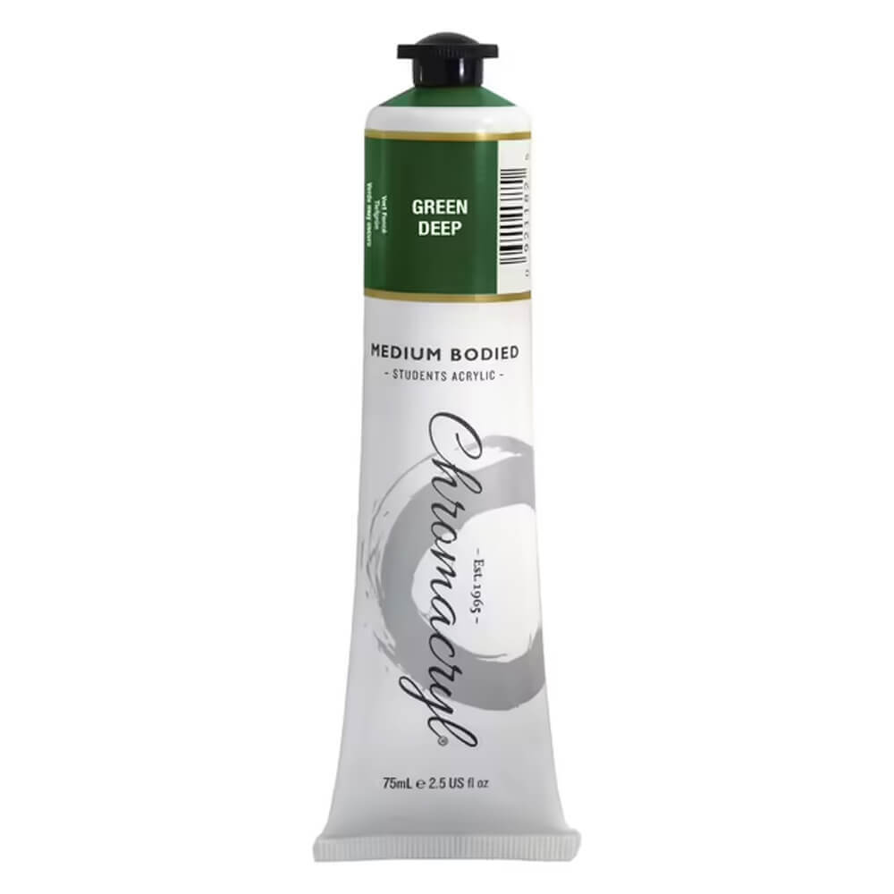 Pintura acrílica de los estudiantes de Chromacryl 75ml