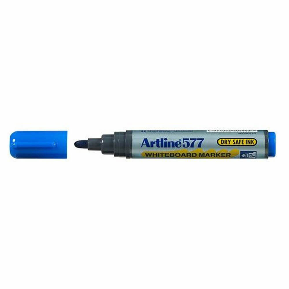 Artline Whiteboard 3 mm Marqueur de pointe de balle (boîte de 12)