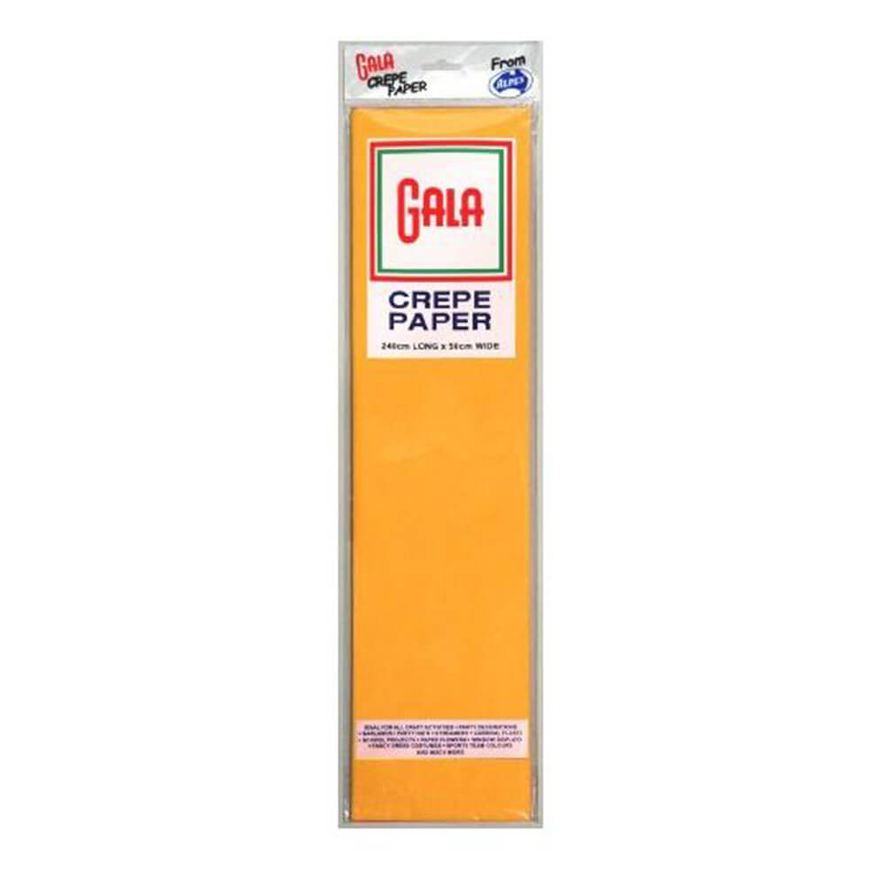 Gala Crepe Paper 12-Pack (240x50 cm)