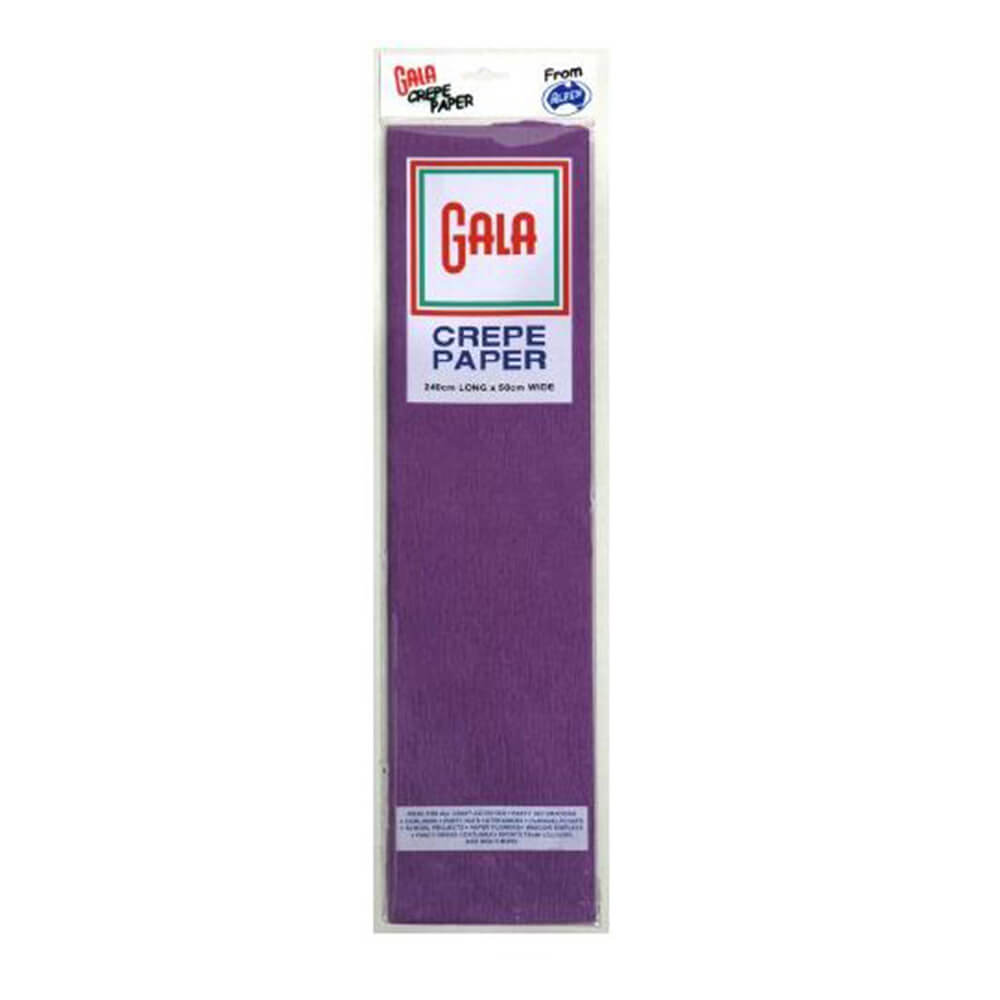 Gala Crepe Paper 12-Pack (240x50 cm)