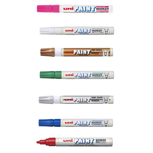 Uni PX20 Medium Bullet Tip Paint Marker 12pcs