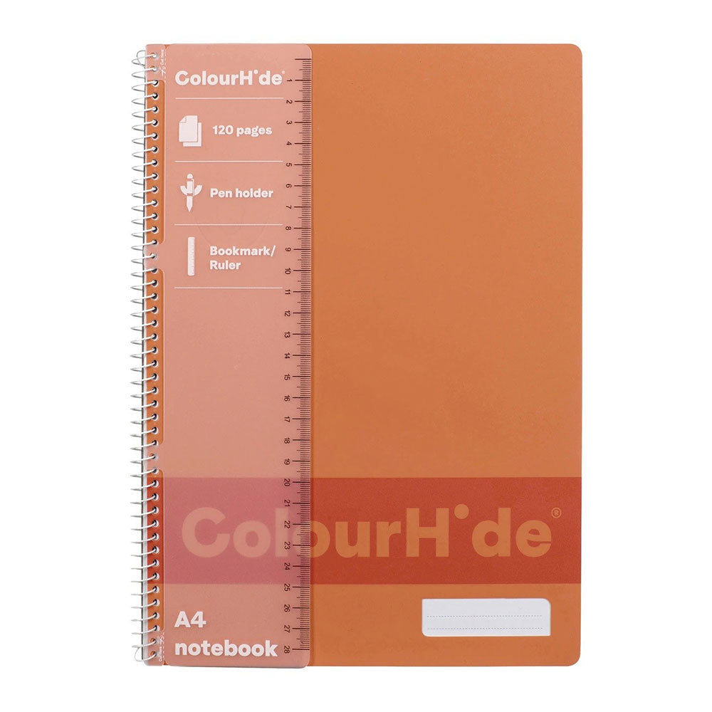 Colourhide A4 Notebook 120pg