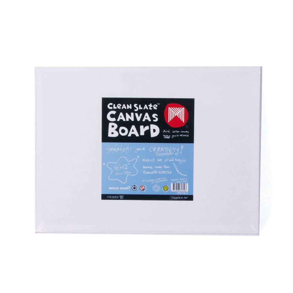 MICADOR Clean Slate Canvas Board