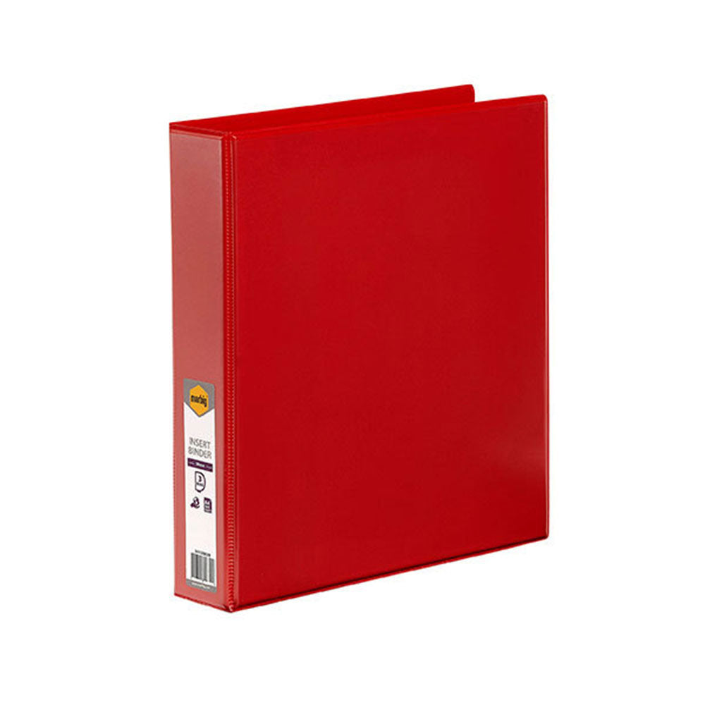 Marbig ClearView A4 3D-ring Insert Binder 38mm