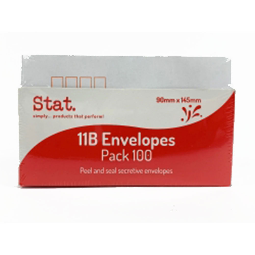 Stat Peel & Seal Secretive Envelopes 100pcs