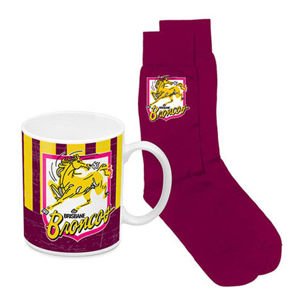 Nrl Coffee Taza y calcetines para adultos Pack 330ml