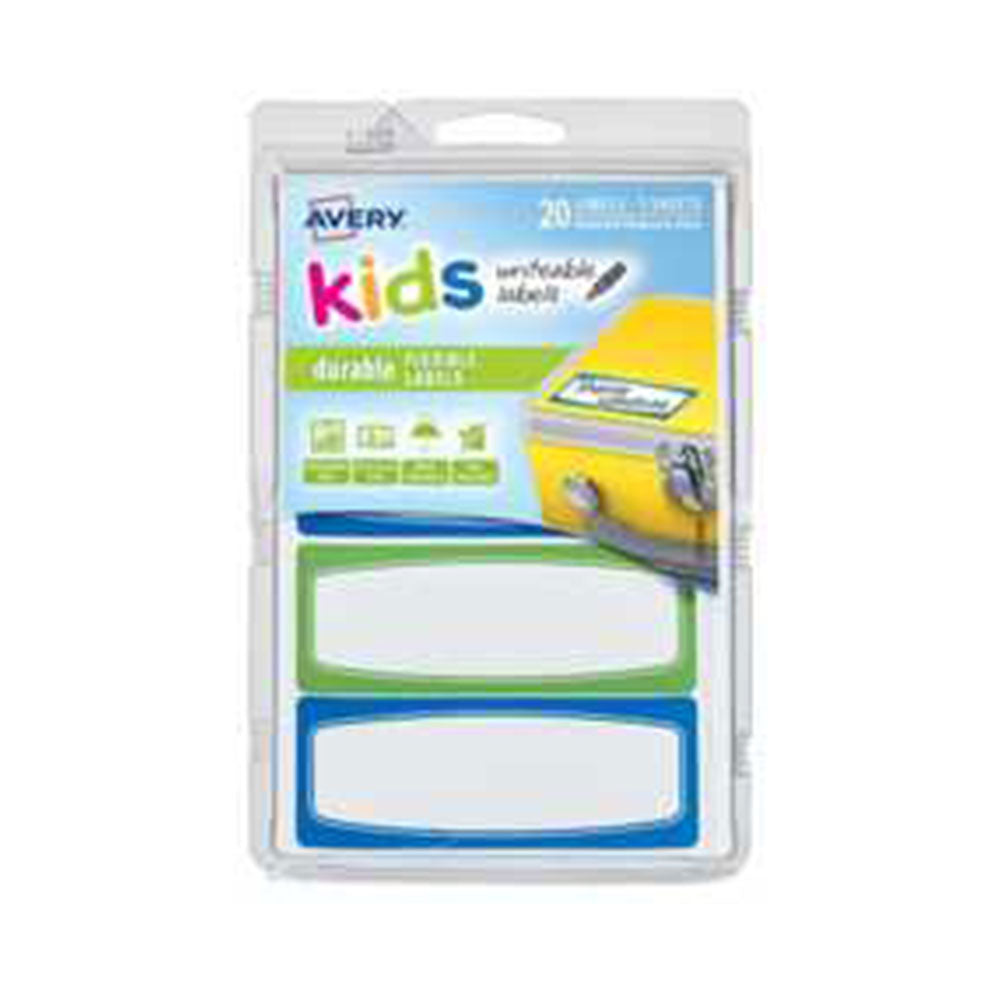 Avery Writable Kids ID -etiketter 20stk (89x32mm)