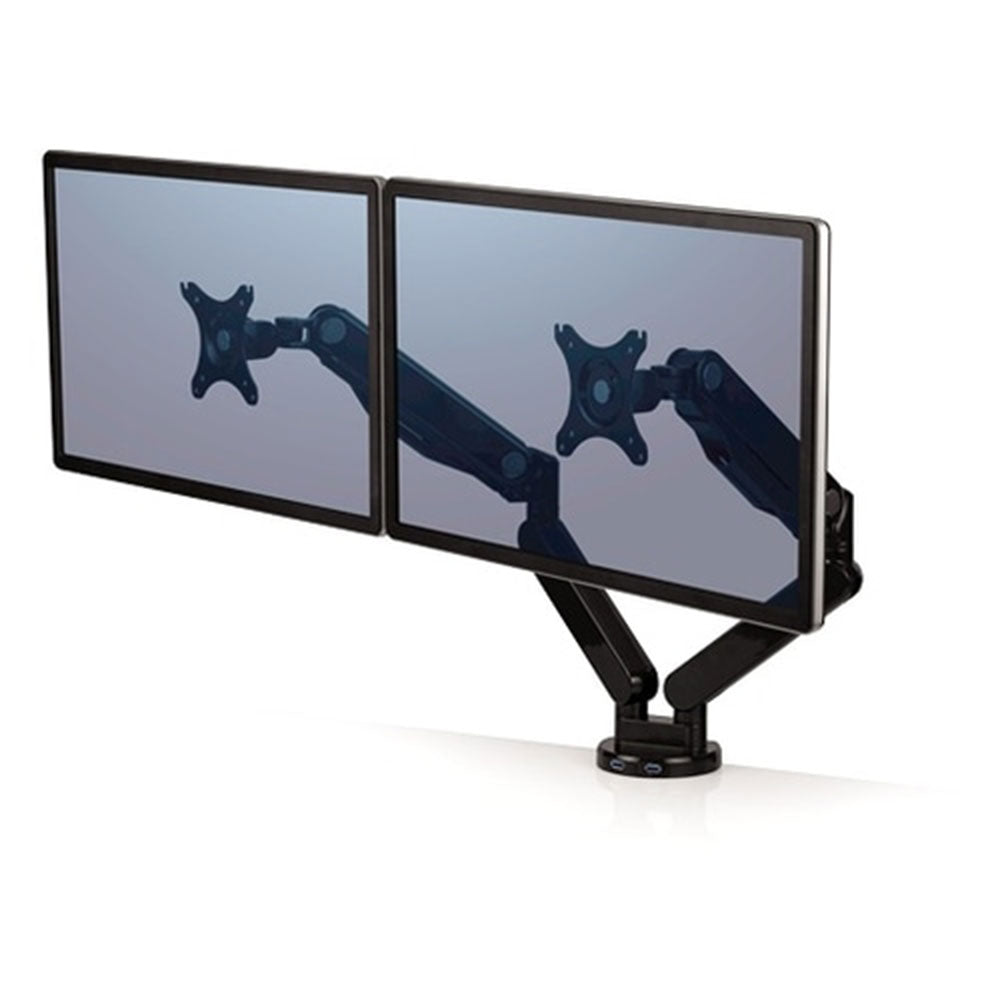 Braccio monitor della serie Platinum Fellowes (nero)