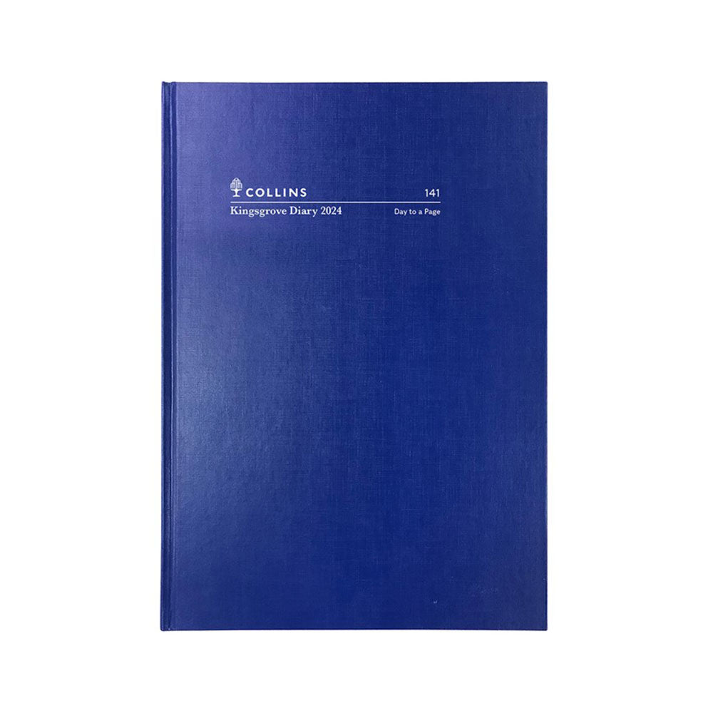 Collins Debden Kingsgrove A4 2024 Journal (bleu)