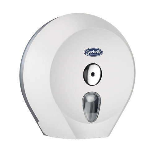 Sorbent Jumbo Tissue Toilet Roll Dispenser (White)