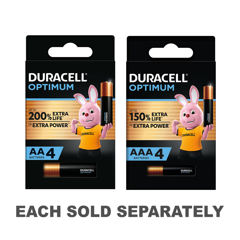 Duracell Alkaline Battery (Pack of 4)