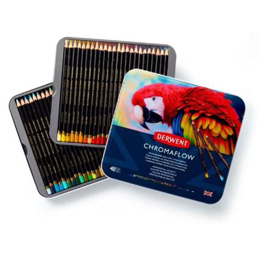 Derwent Academy ChromaFlow Pencils en estaño